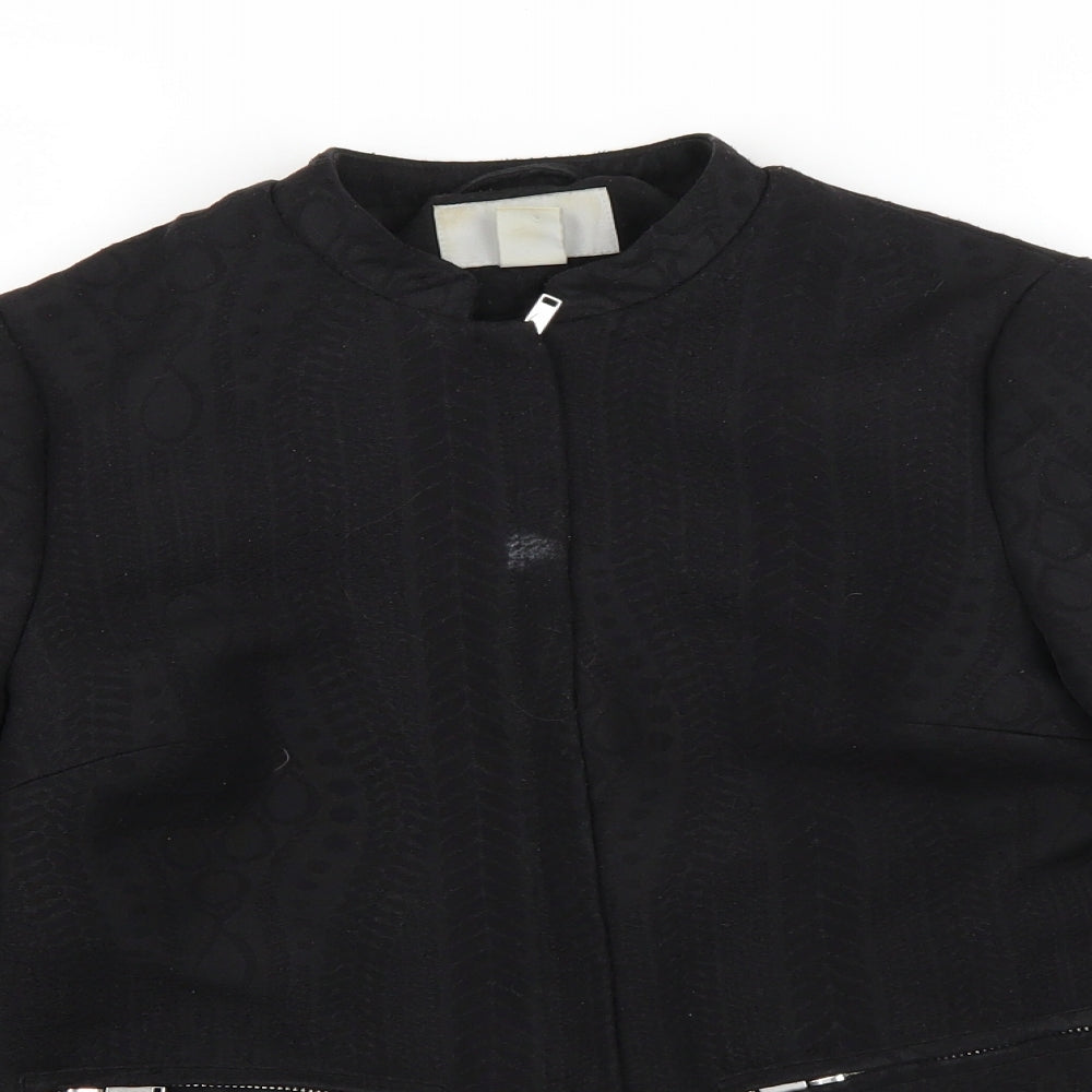 H&M Womens Black   Jacket  Size 6