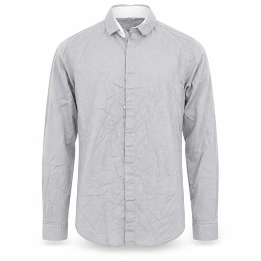 Zara Mens Grey    Button-Up Size S