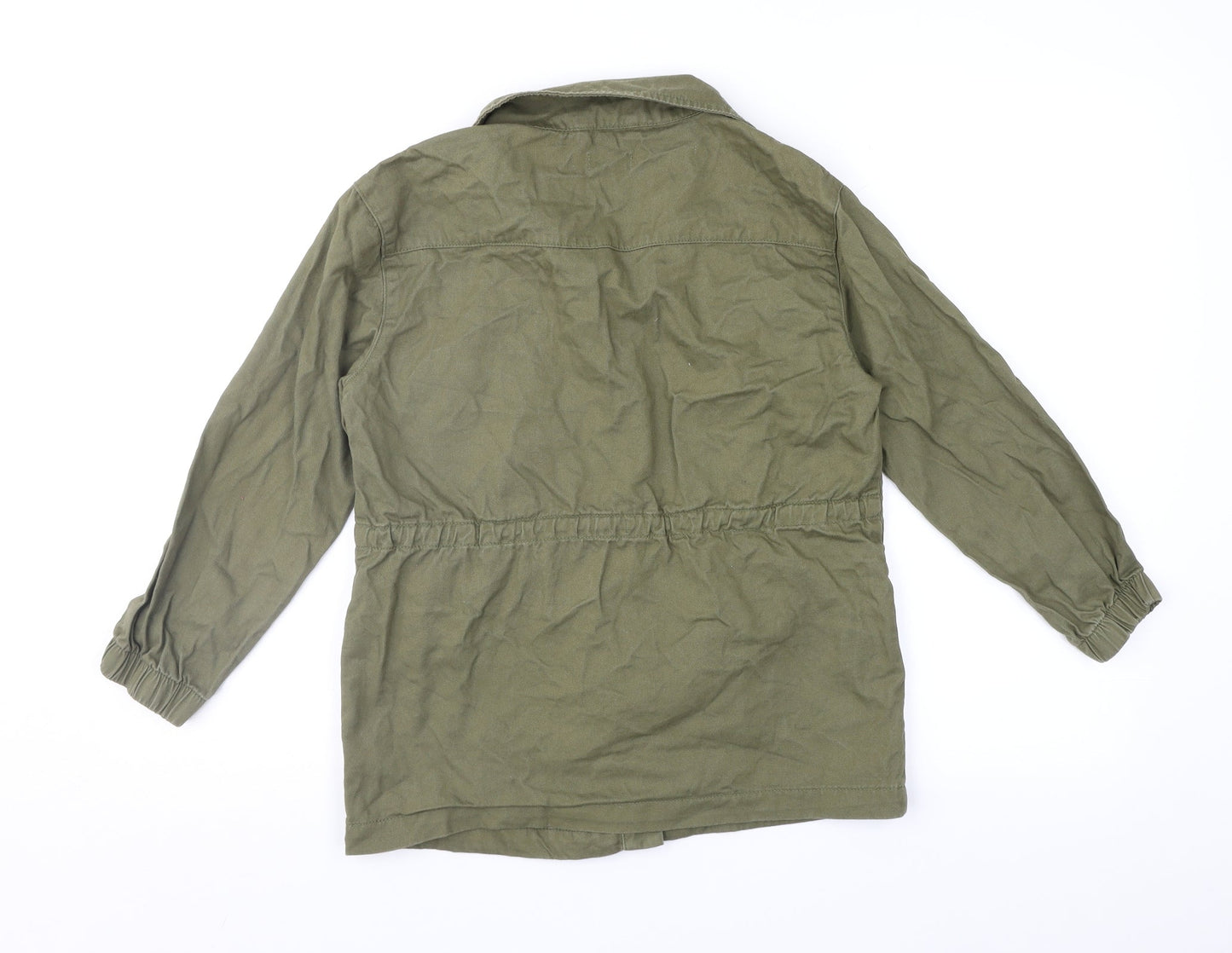 MNG Girls Green   Military Jacket Jacket Size 9 Years