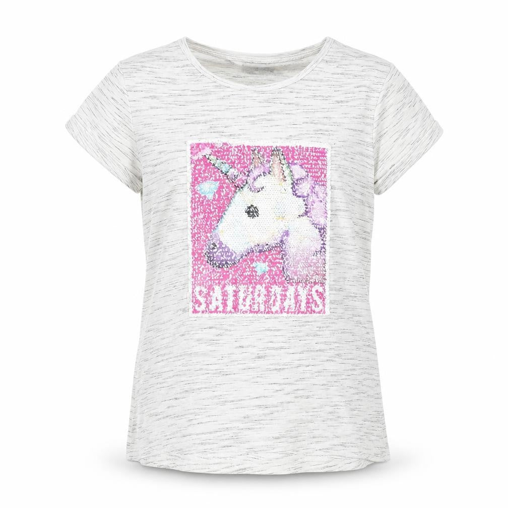 Young Dimension Girls Grey   Basic T-Shirt Size 12-13 Years