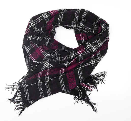 New Look Womens Black Check   Scarf