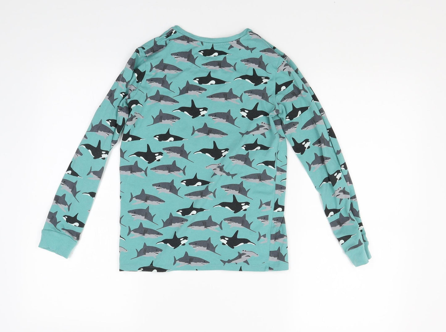 Marks and Spencer Boys Green   Pullover Sweatshirt Size 11 Years  - Lounge