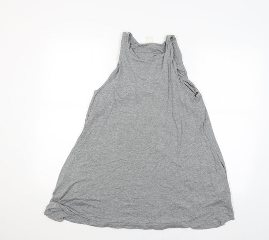 H&M Womens Grey   Tunic Tank Size S