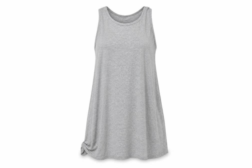 H&M Womens Grey   Tunic Tank Size S