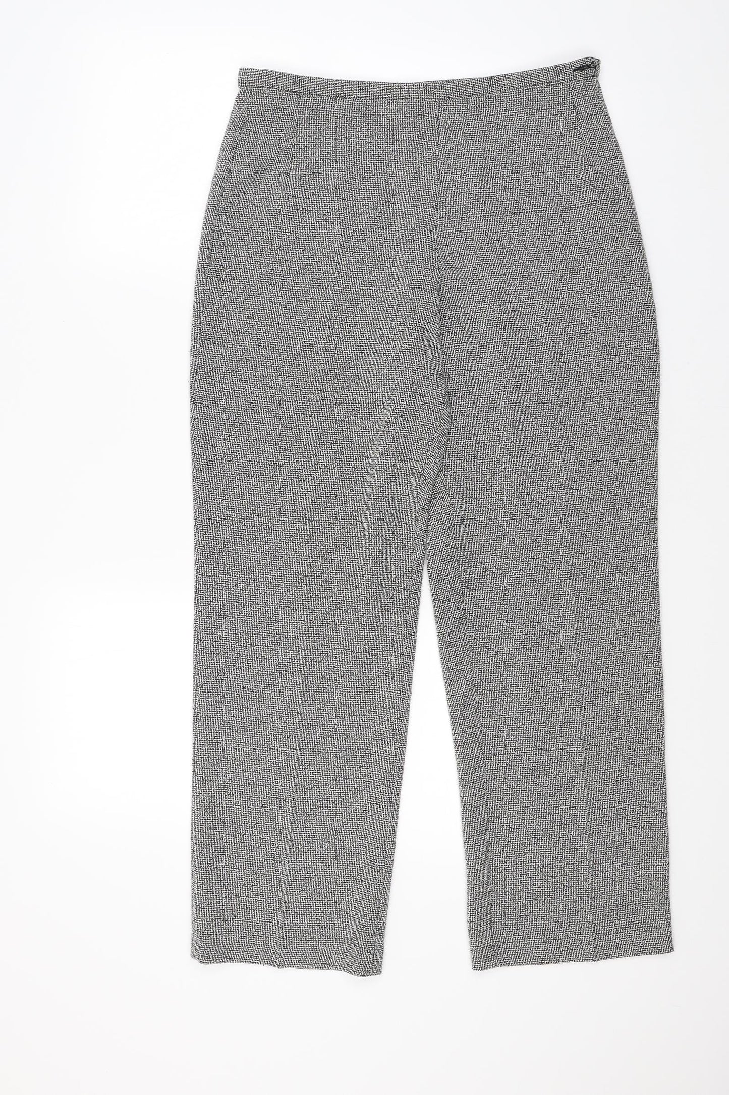 Marks and Spencer Womens Grey   Trousers  Size 12 L24 in