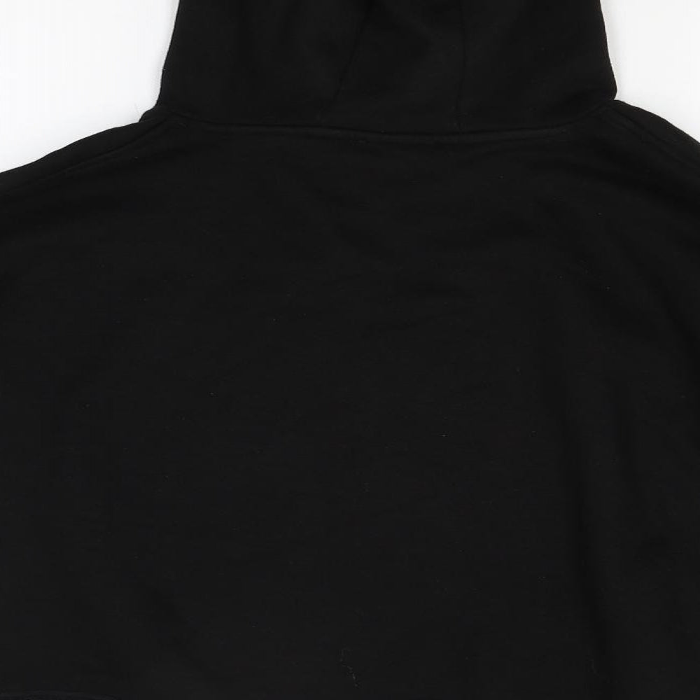 Primark Womens Black  Jersey Pullover Hoodie Size 10