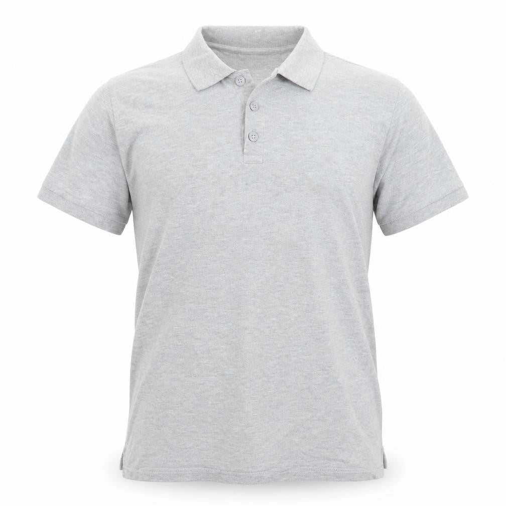 Acw85 Mens Grey    Polo Size M