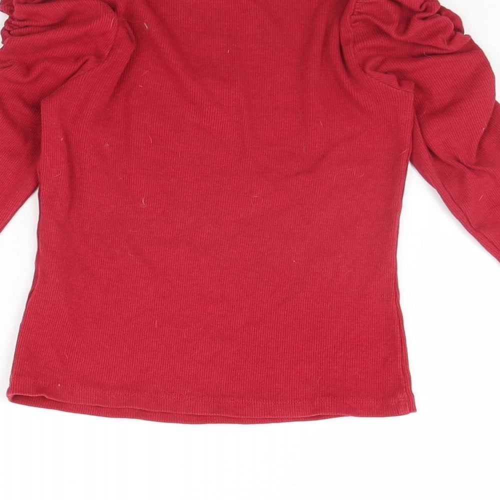 I Love Girls Wear Girls Red   Basic T-Shirt Size 8 Years