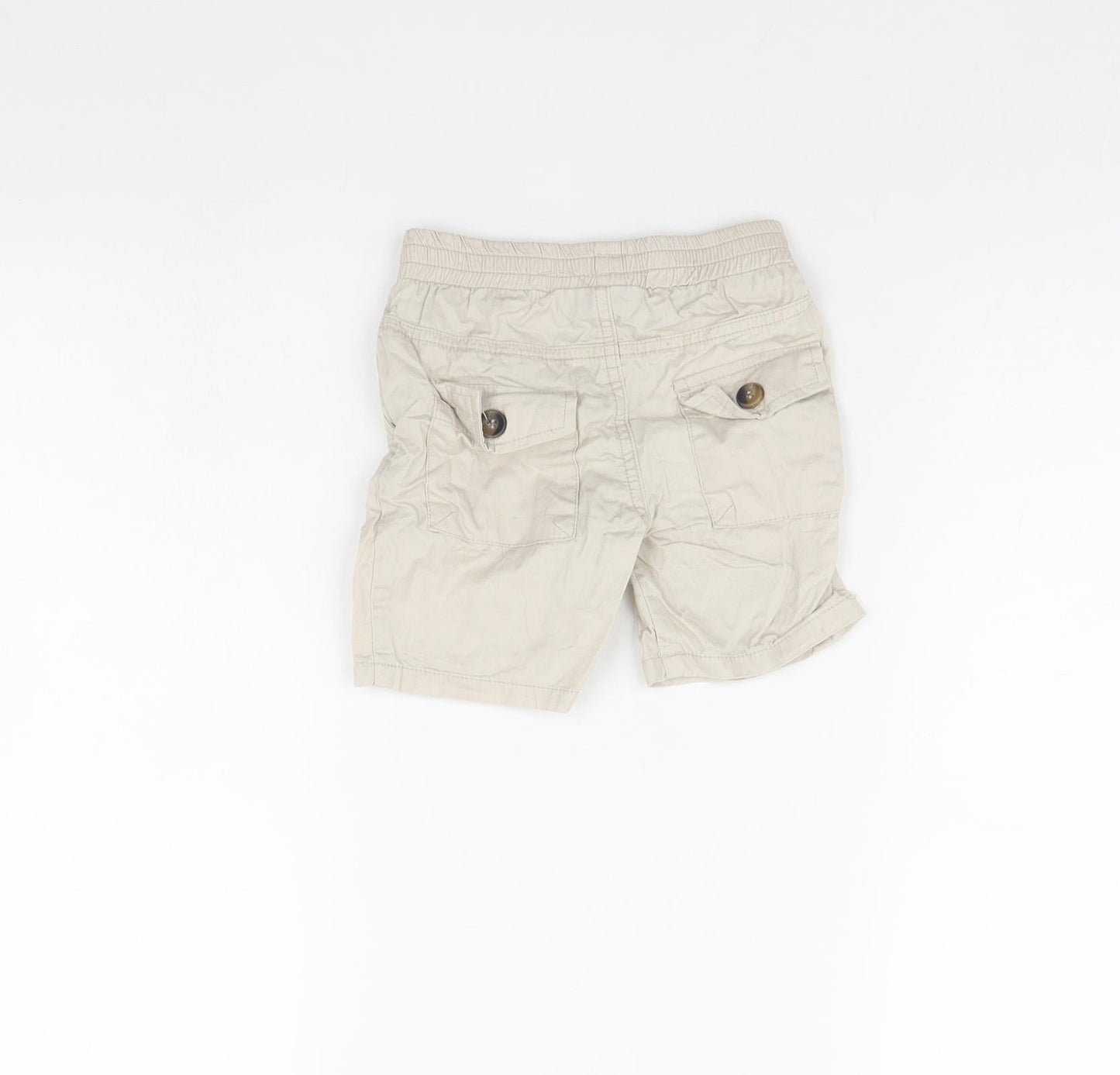 Preworn Boys Beige   Chino Shorts Size 2 Years