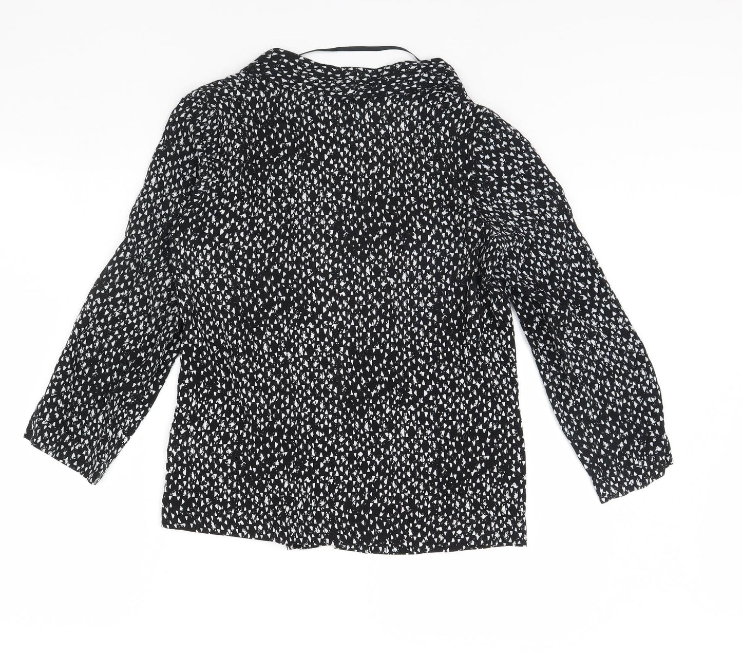 Atmosphere Womens Black Polka Dot  Jacket  Size 12