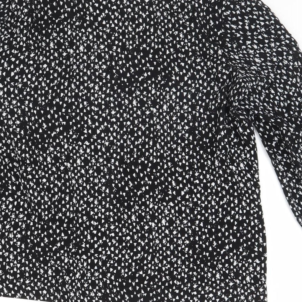 Atmosphere Womens Black Polka Dot  Jacket  Size 12