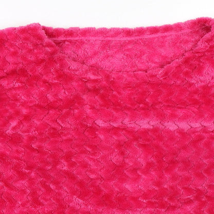Preloved George Womens Pink   Pullover Sweatshirt Size 12 - Detail