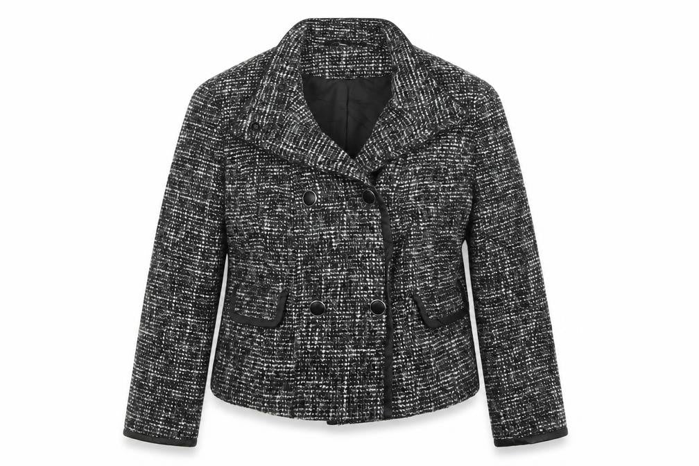 Isle Womens Black   Jacket Coat Size 12