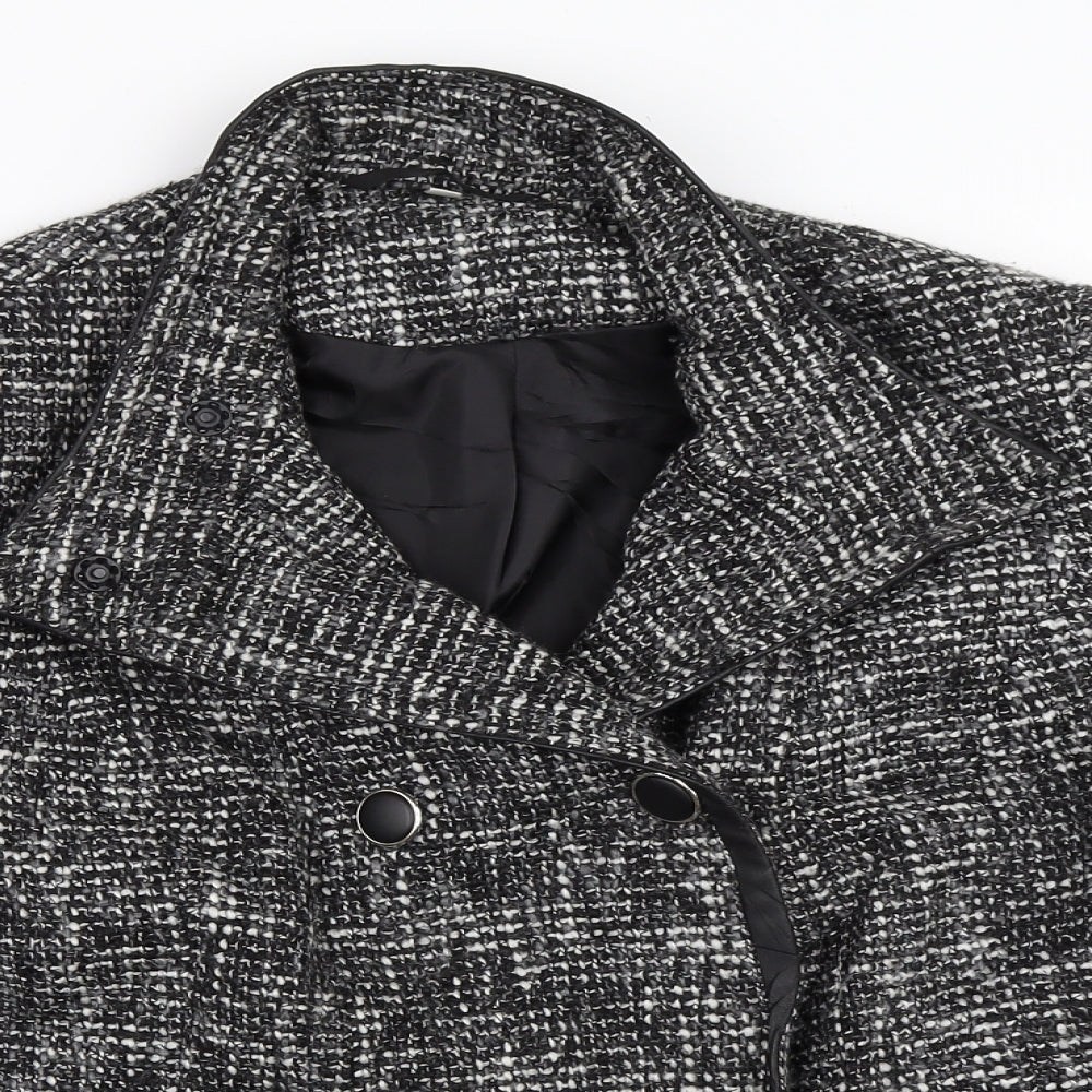 Isle Womens Black   Jacket Coat Size 12