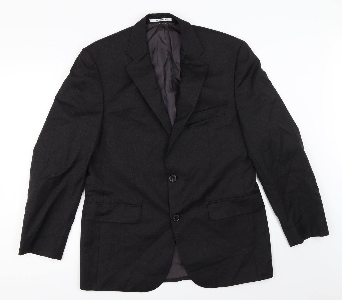 Baulmer Mens Black   Jacket Blazer Size 40