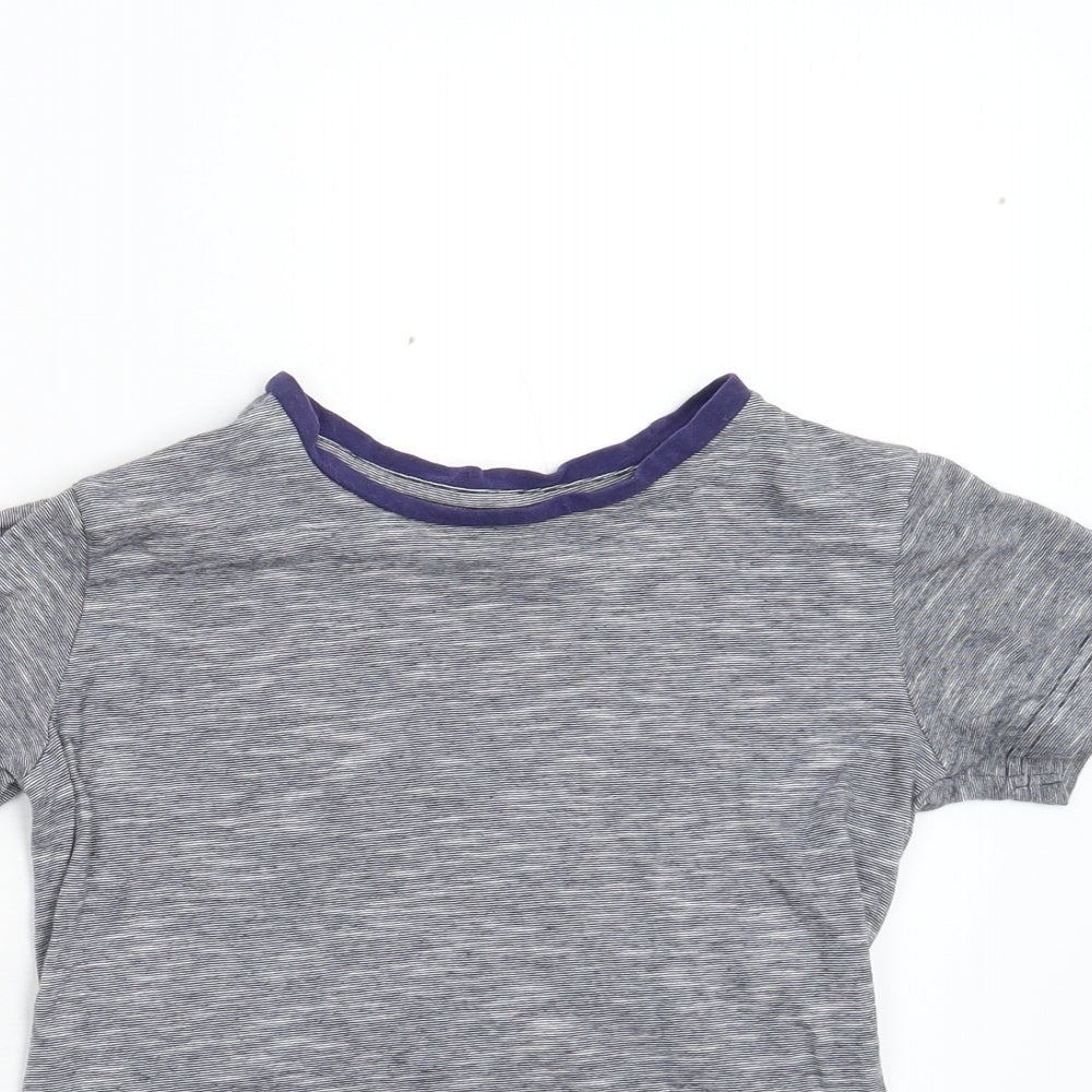 Very Boys Grey   Basic T-Shirt Size 5-6 Years