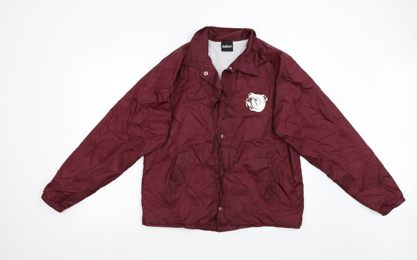 Indcsn Mens Red   Jacket  Size M