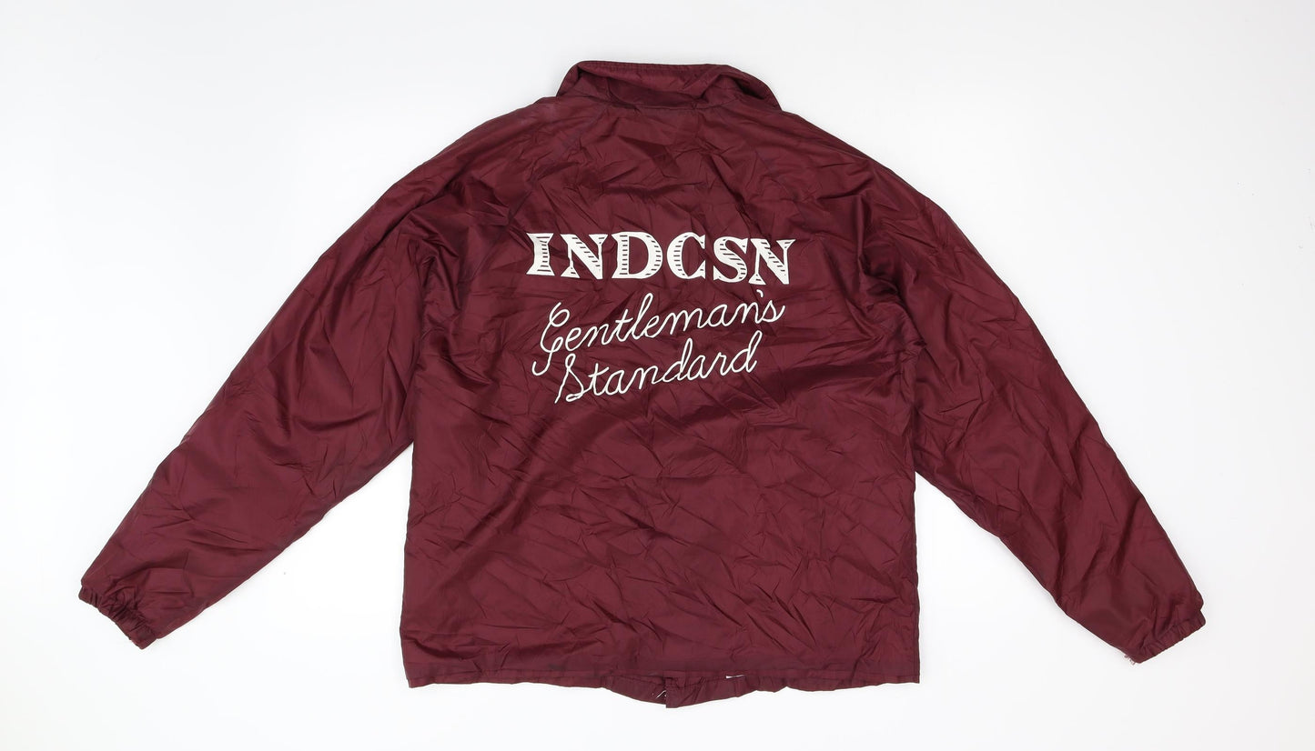 Indcsn Mens Red   Jacket  Size M