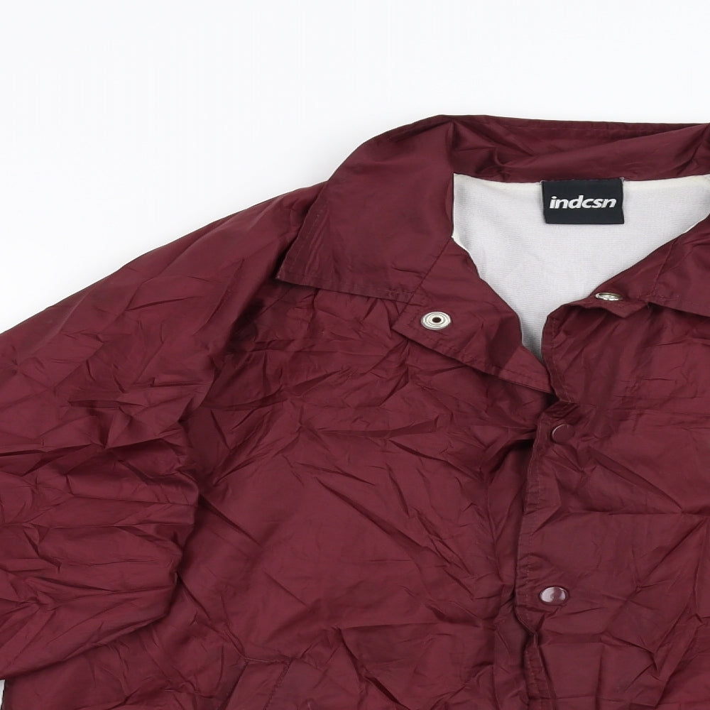 Indcsn Mens Red   Jacket  Size M