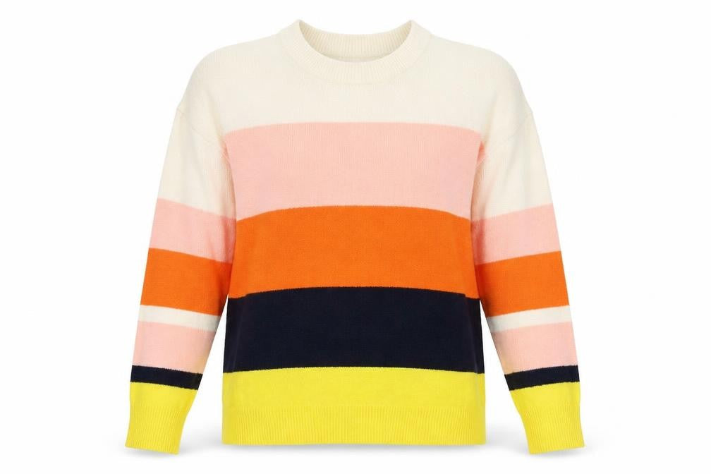 Oasis Womens Multicoloured  Knit Pullover Jumper Size M