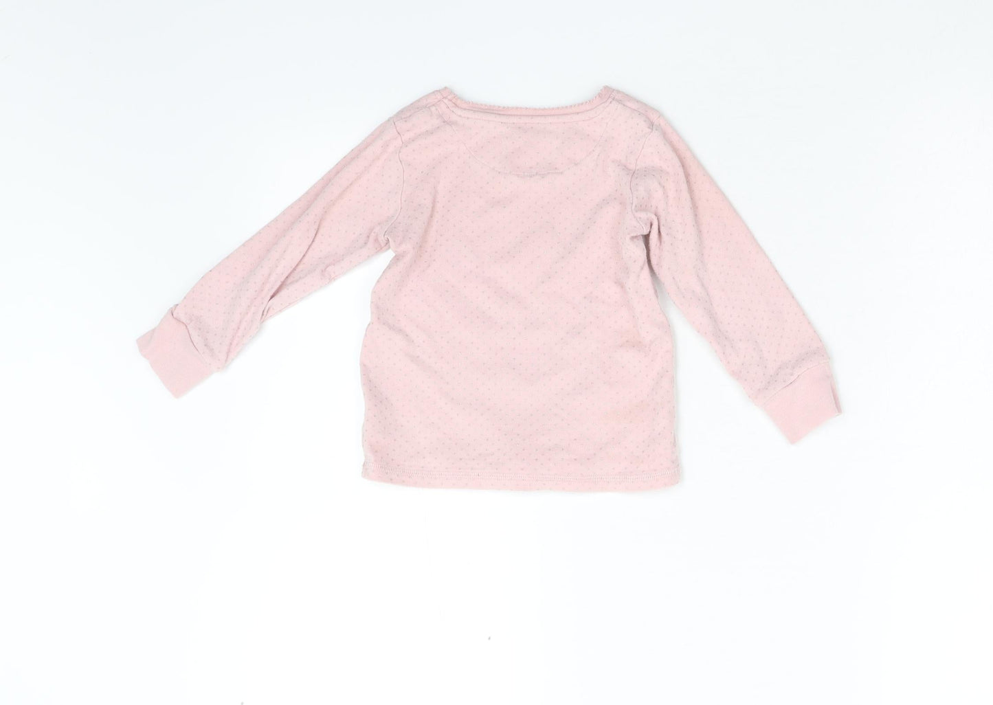 NEXT Girls Pink   Basic T-Shirt Size 2-3 Years