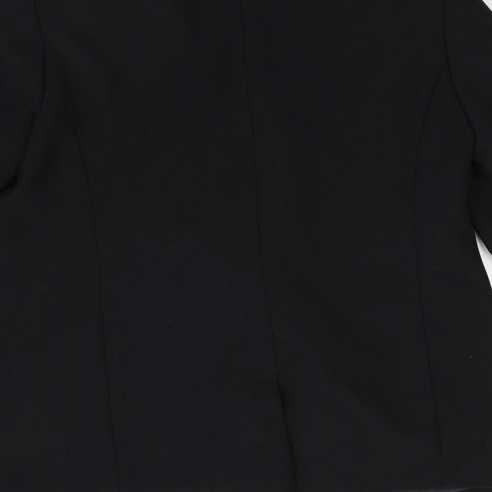 Papaya Womens Black   Jacket Blazer Size 12