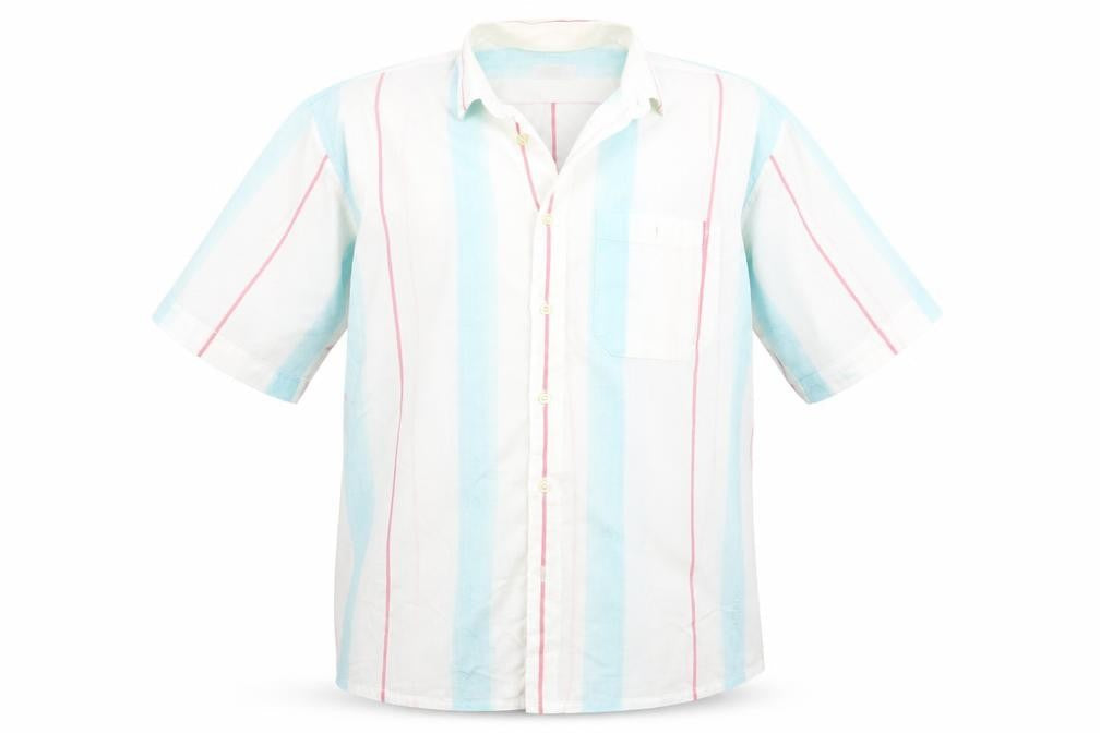 Continental Mens Multicoloured Striped   Button-Up Size L