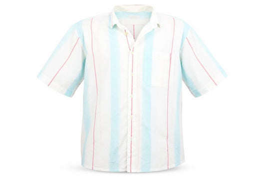 Continental Mens Multicoloured Striped   Button-Up Size L
