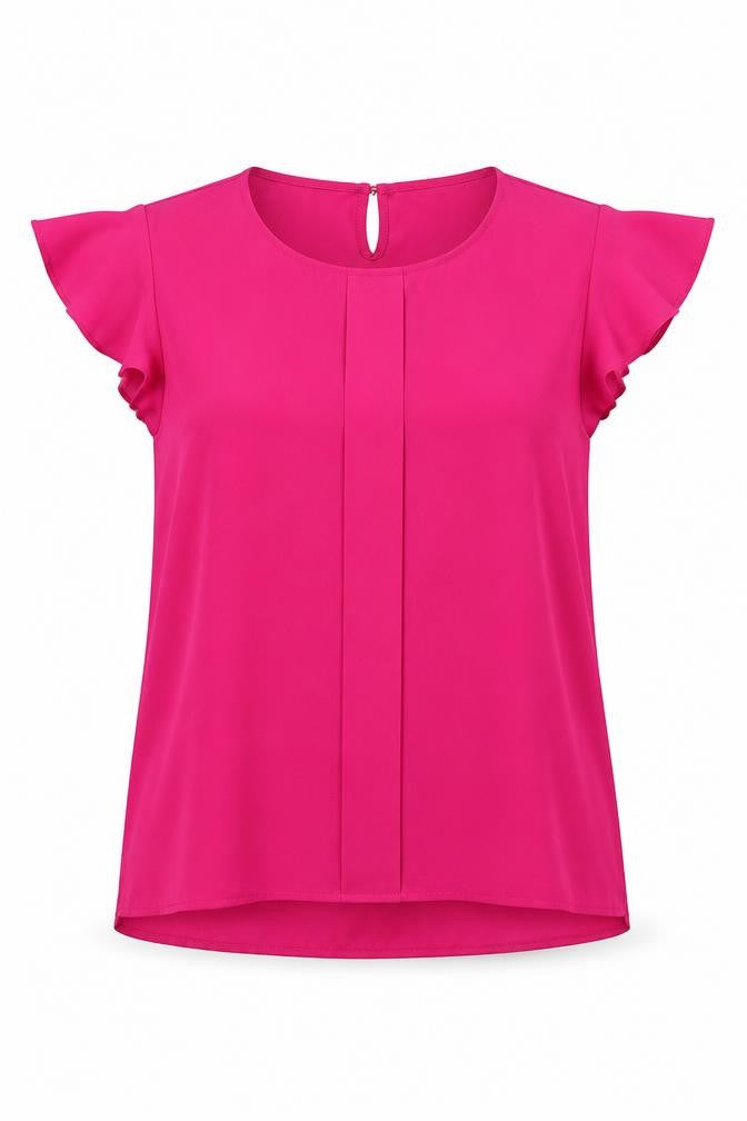 Absolutely & faith Womens Pink   Basic Blouse Size XL
