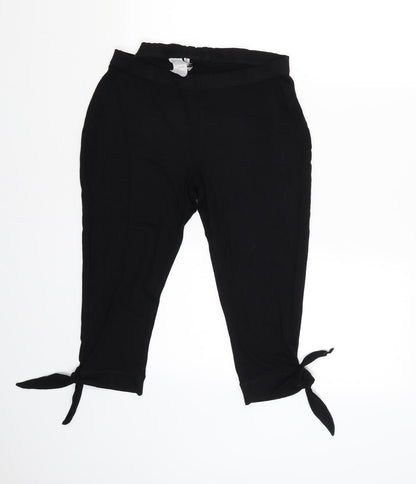 Essentials Womens Black   Jegging Trousers Size 12 L20 in