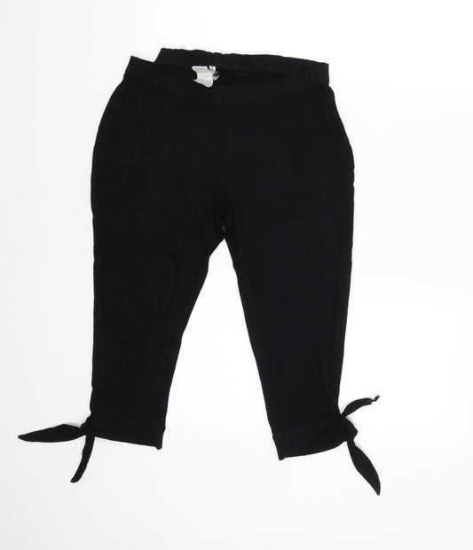 Essentials Womens Black   Jegging Trousers Size 12 L20 in