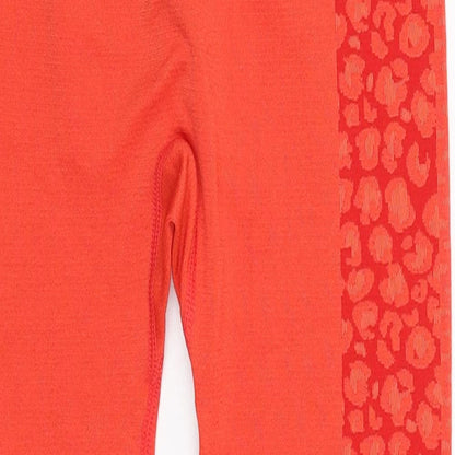 WorkOut Womens Orange   Jegging Trousers Size S L24.5 in