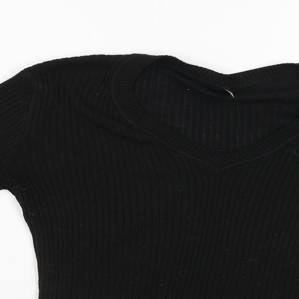 RT Womens Black   Pullover Jumper Size L
