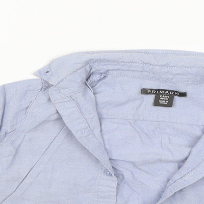 Primark Boys Blue   Basic Dress Shirt Size 2-3 Years