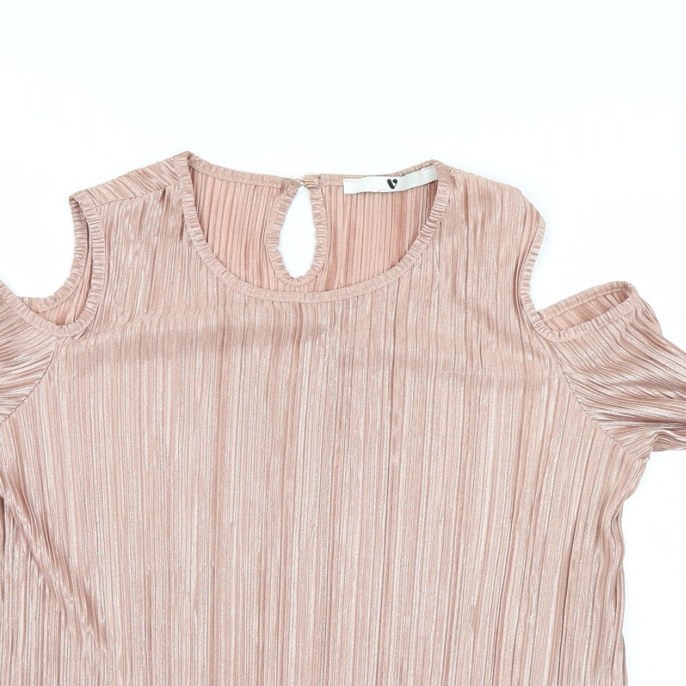 Vety Girls Pink   Basic Blouse Size 15-16 Years