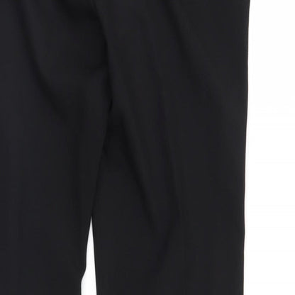 Preloved George Mens Black   Trousers  Size 32 L25 in - Label