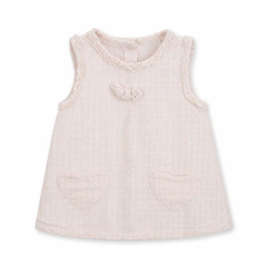 Front view of Tu Baby Pink Basic T-Shirt, size 9-12, Months