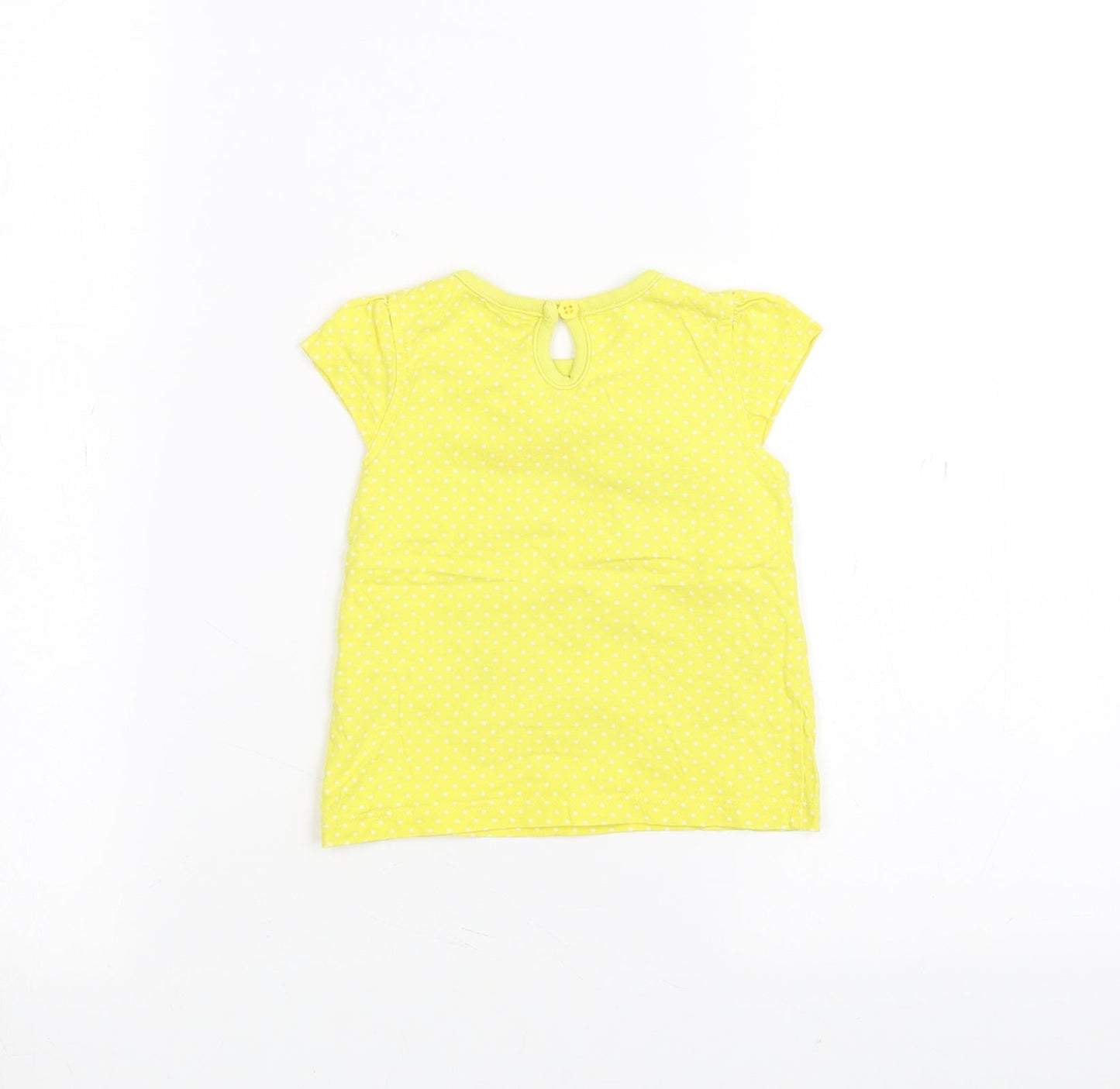 TU Baby Yellow   Basic T-Shirt Size 9-12 Months