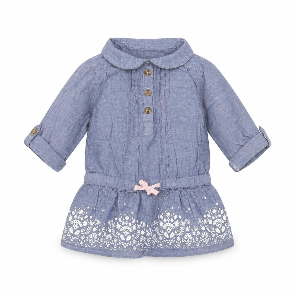 Young Dimension Baby Blue   Basic Button-Up Size 9-12 Months