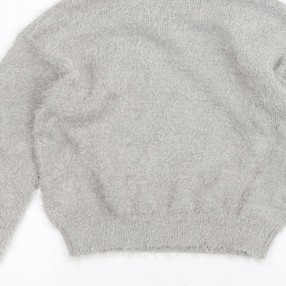 Preloved FOREVER 21 Womens Grey   Pullover Jumper Size S - Label