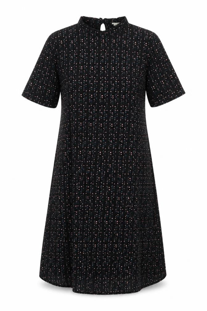 JDY Womens Black Polka Dot  A-Line  Size 6