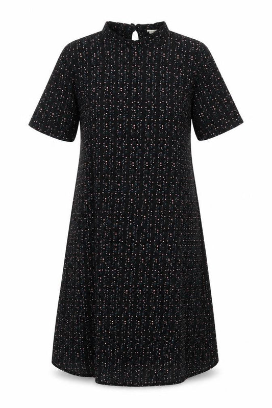 JDY Womens Black Polka Dot  A-Line  Size 6