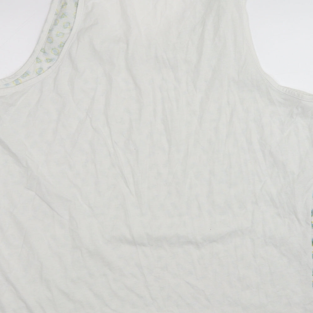 ACW 85 Womens White   Basic Tank Size XL
