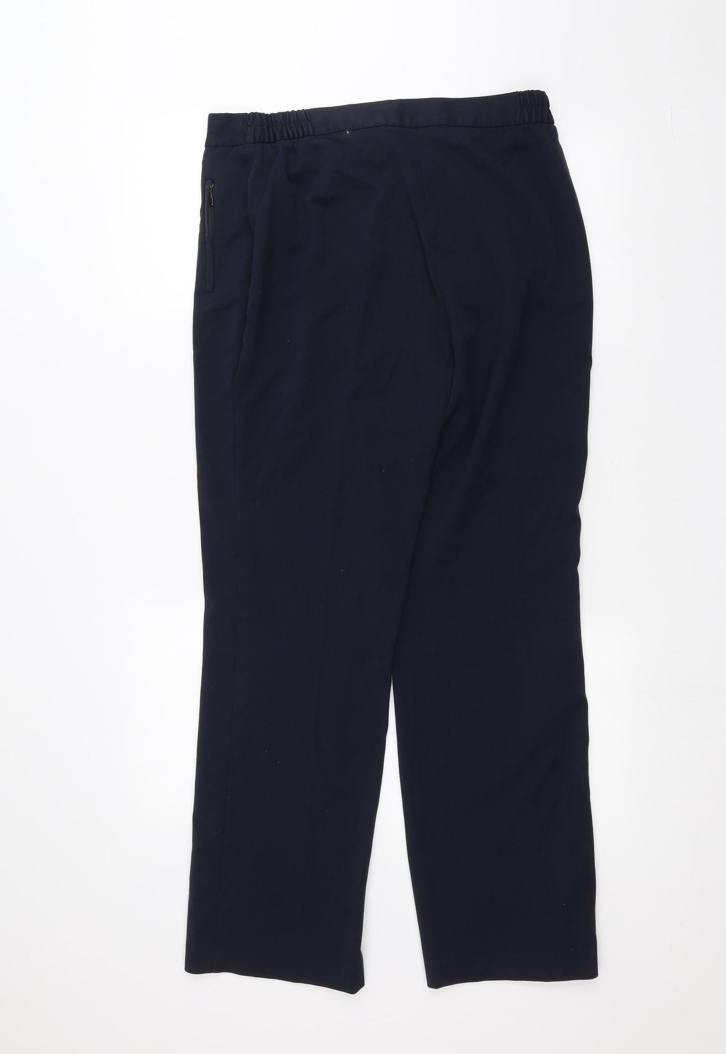 Marks and Spencer Womens Blue   Trousers  Size 12 L26 in