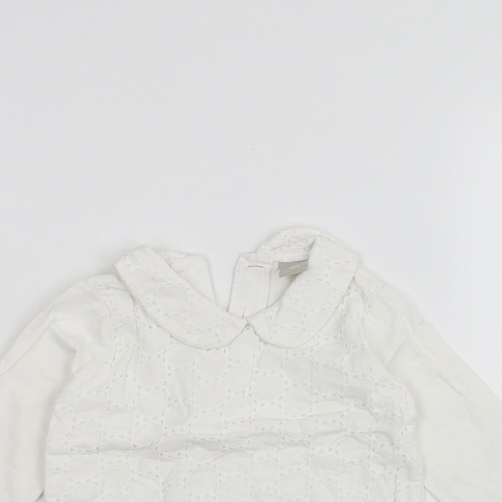 TU Baby White   Basic T-Shirt Size 6-9 Months