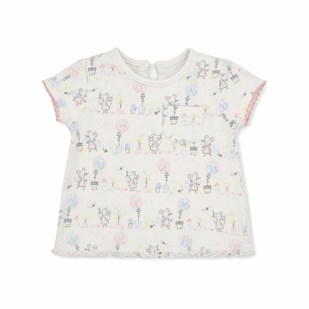 George Baby White   Basic T-Shirt Size 3-6 Months