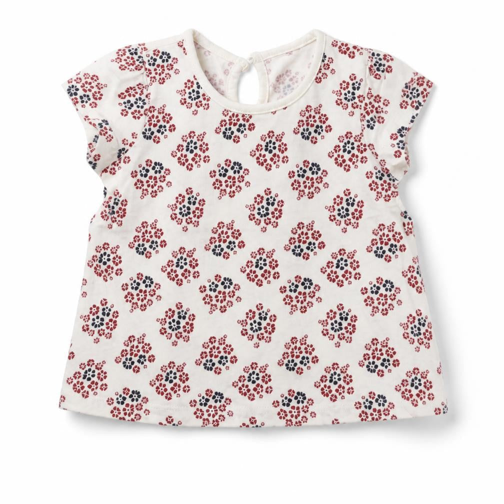 Matalan Baby White   Basic T-Shirt Size 6-9 Months