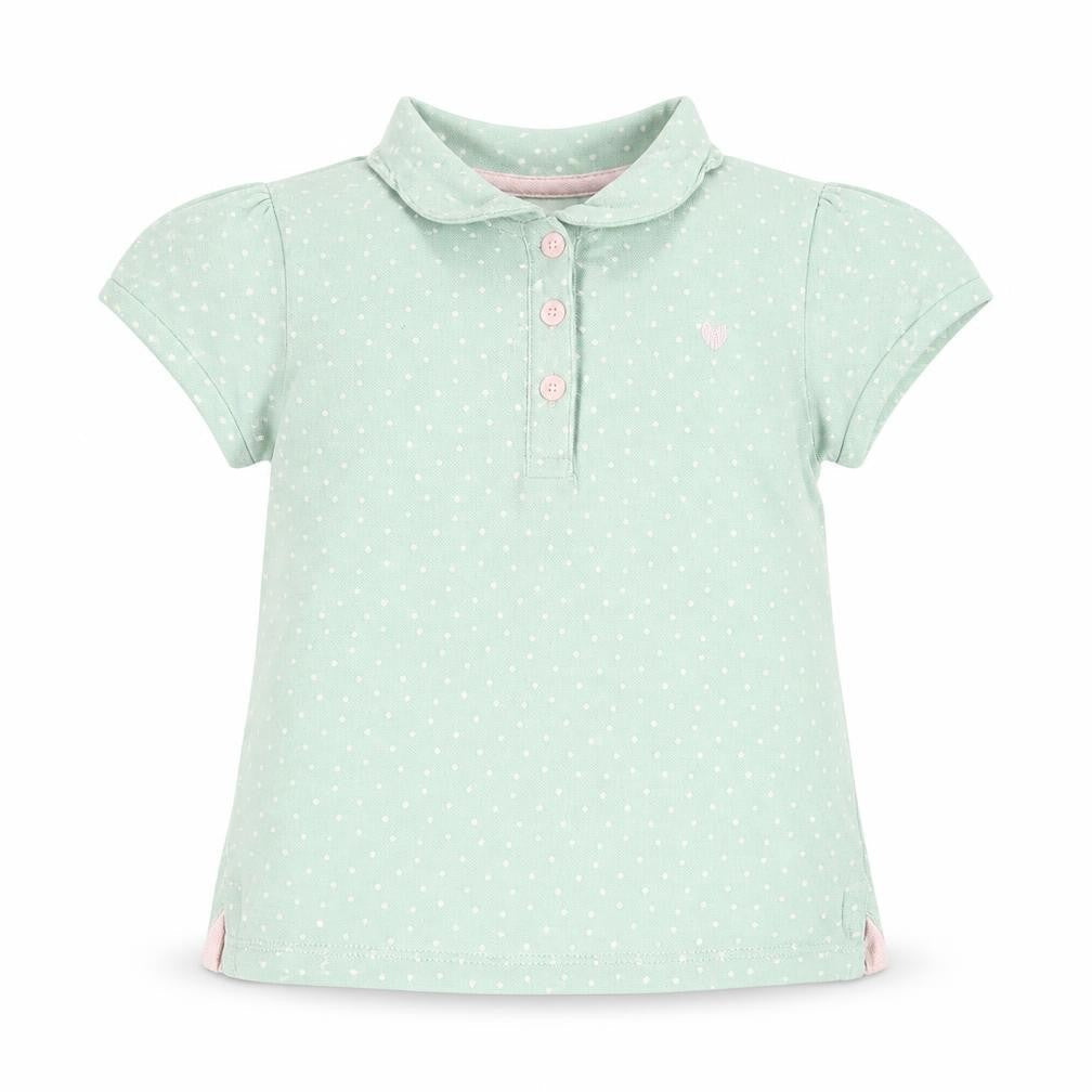 H&M Baby Green Polka Dot  Basic Polo Size 12-18 Months