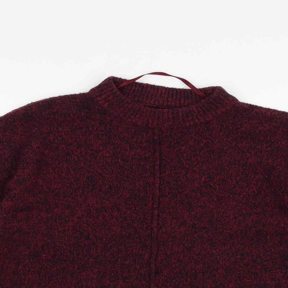Atmosphere Womens Red  Knit Pullover Jumper Size 8