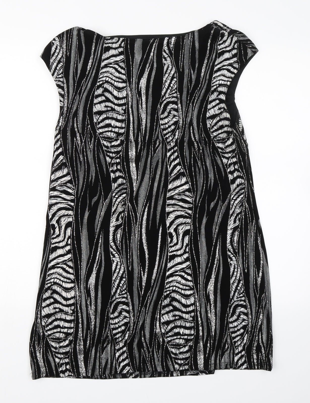 Roman Womens Black   A-Line  Size M